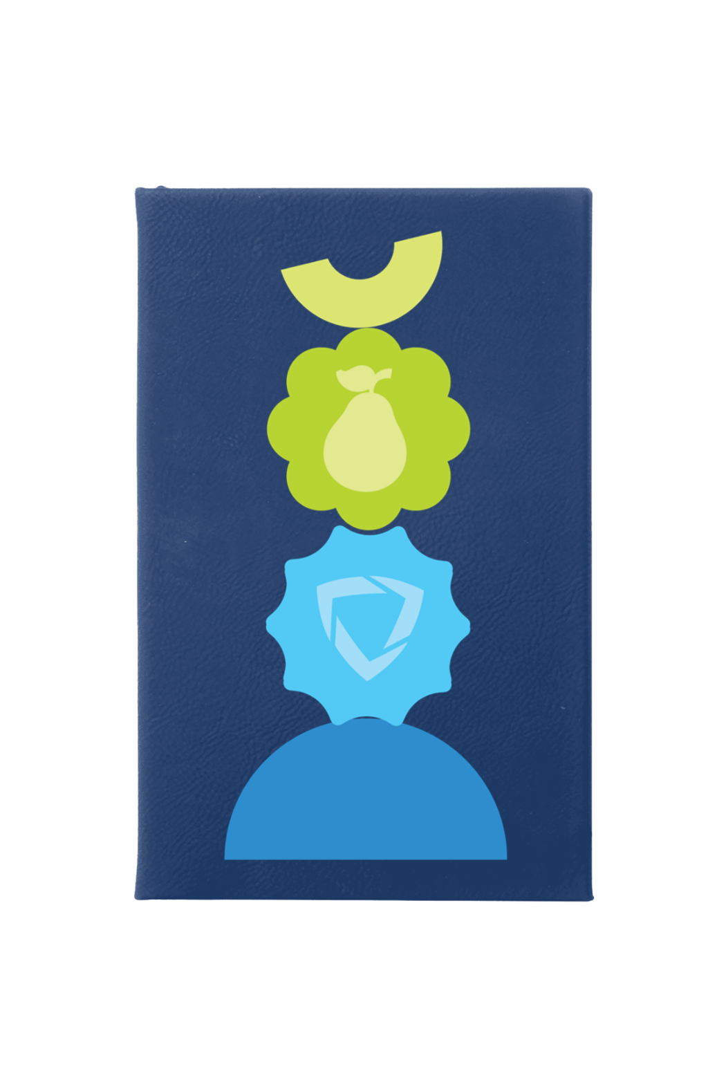 5 1/4" x 8 1/4" Laserable Leatherette Journal